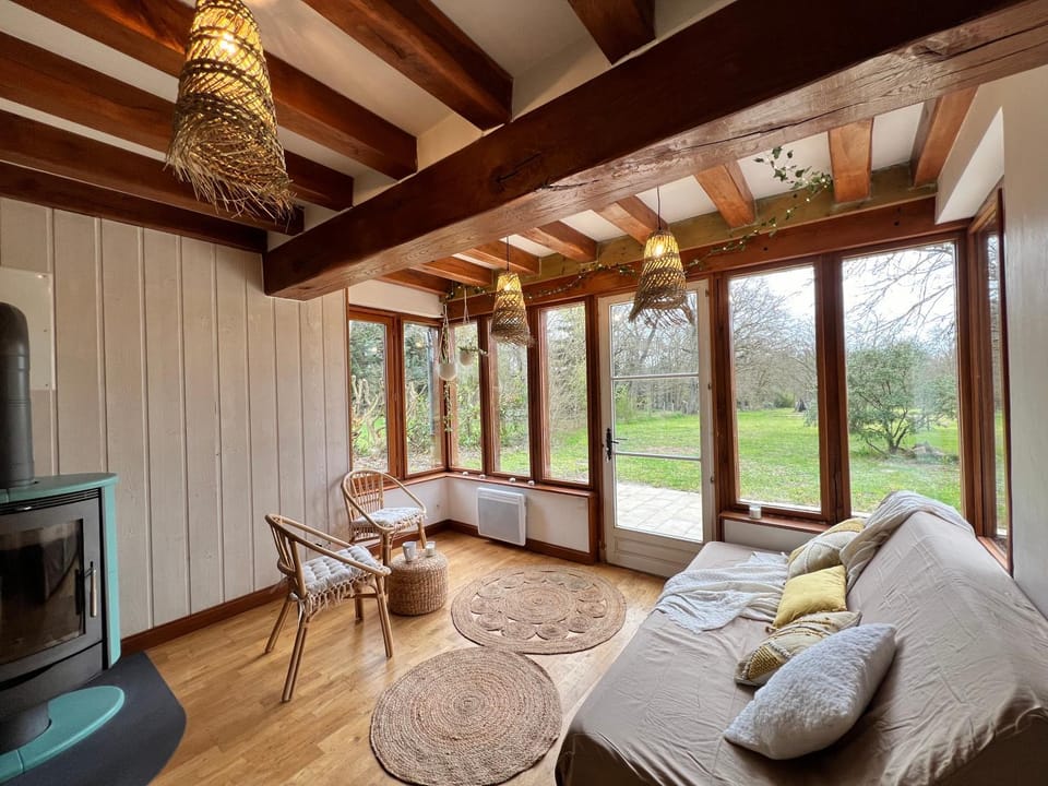 Living room, Garden view