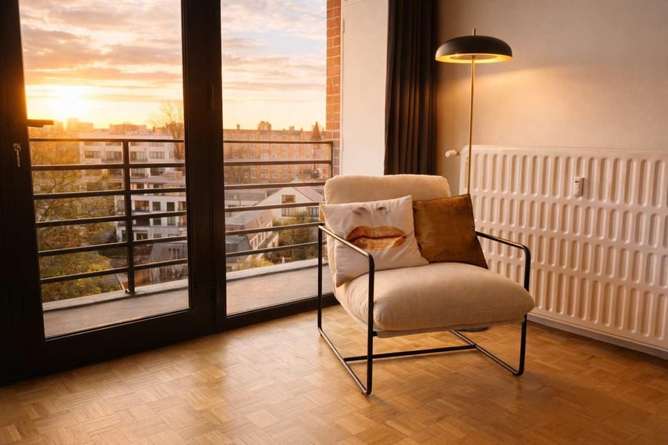 Avenue Louise skyline view Apartment in Ixelles