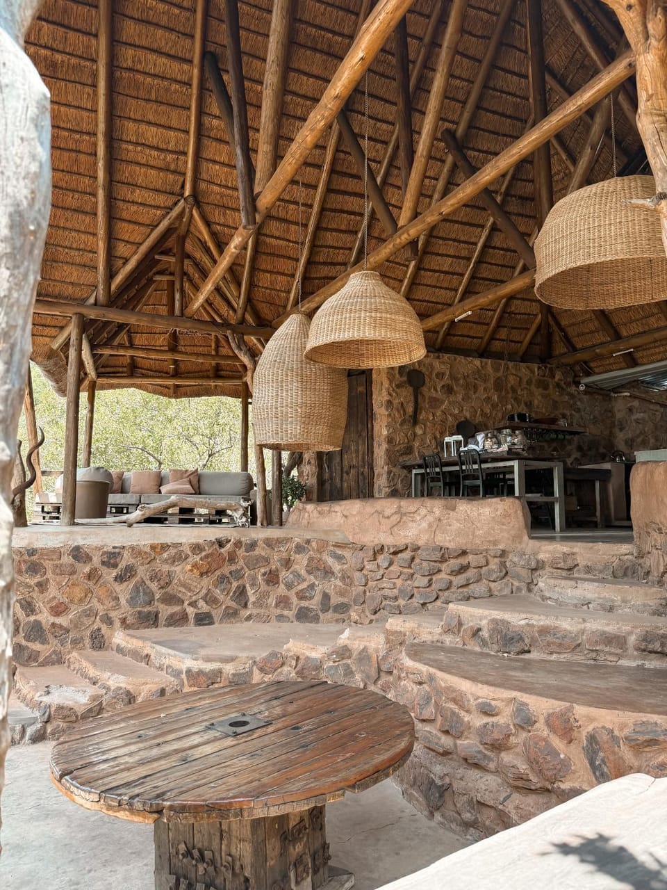 Patio, Facade/entrance, Day, BBQ facilities, Kitchen or kitchenette