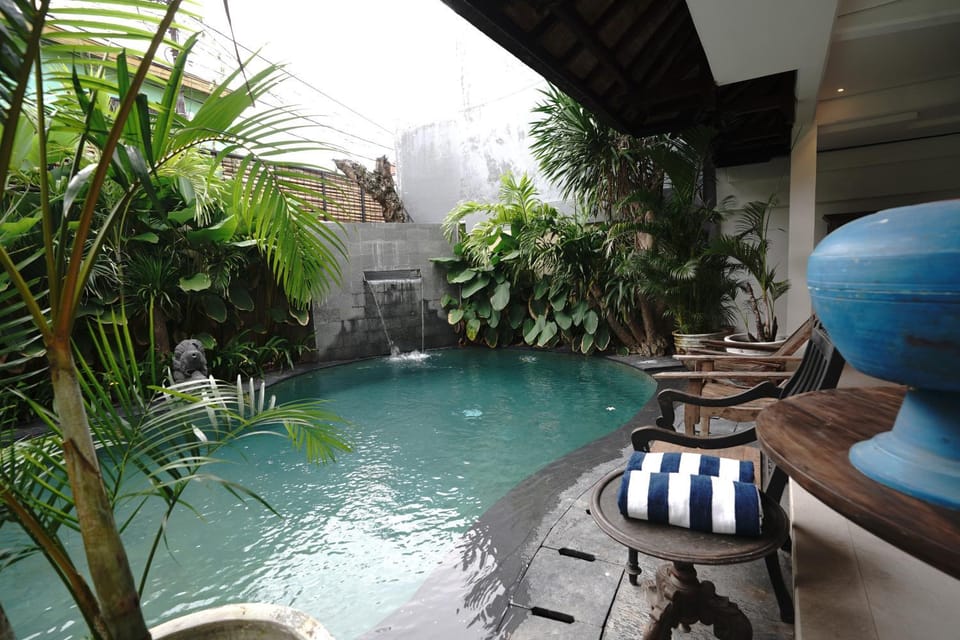 Garden, Swimming pool, sunbed