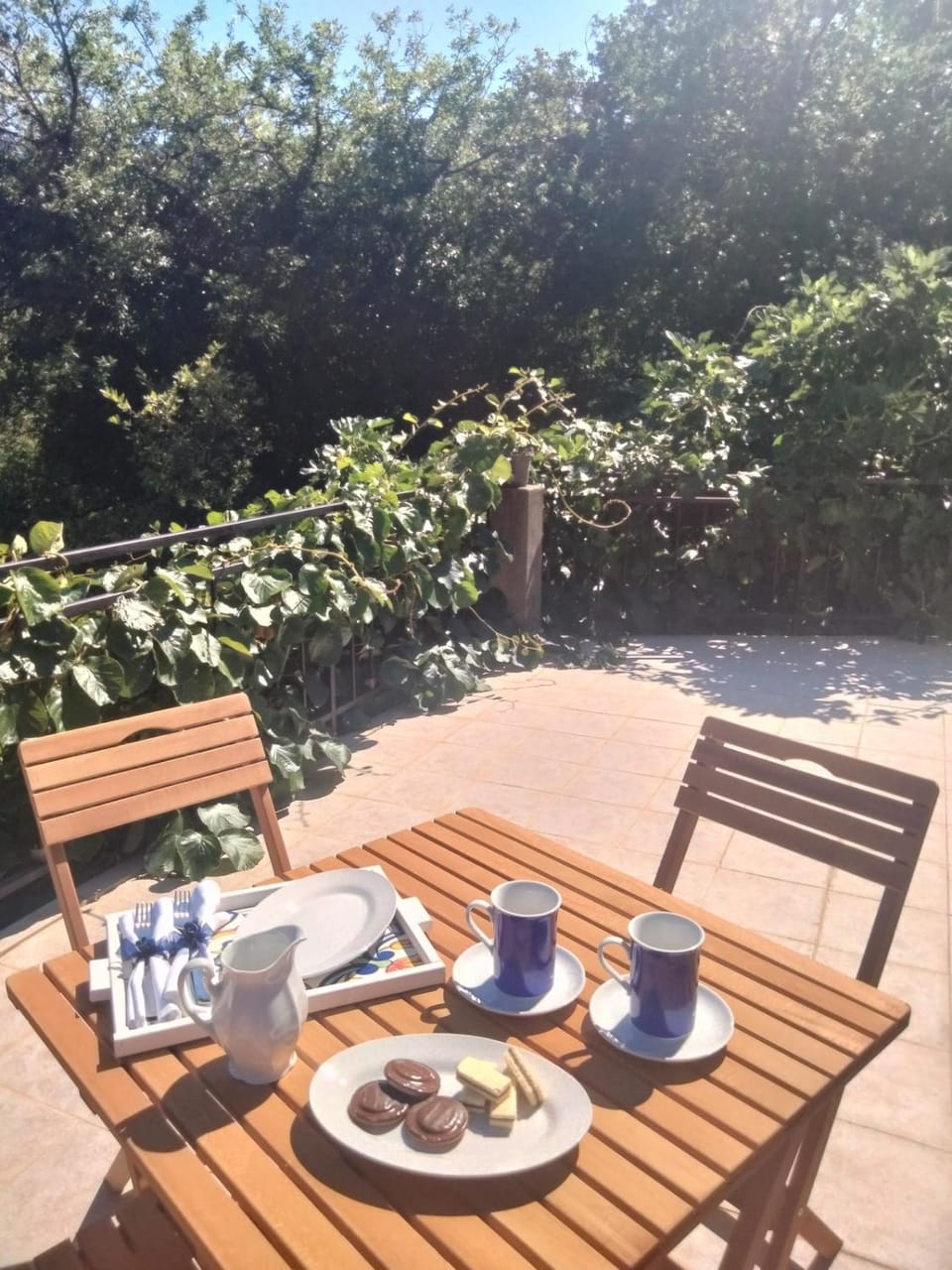 Natural landscape, Balcony/Terrace, Garden view