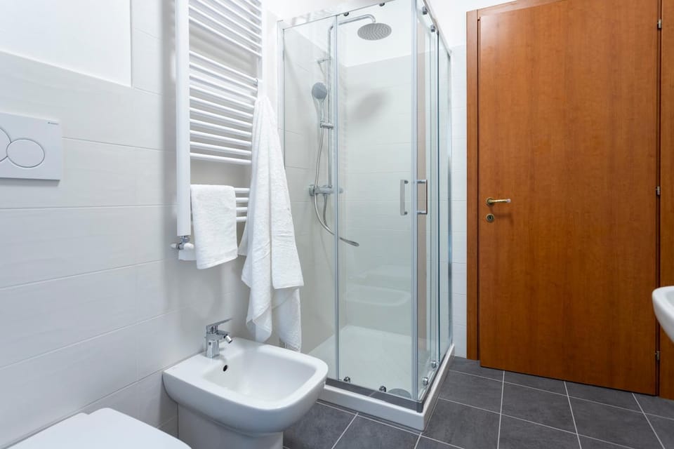 Shower, Toilet, Bathroom, bidet, towels