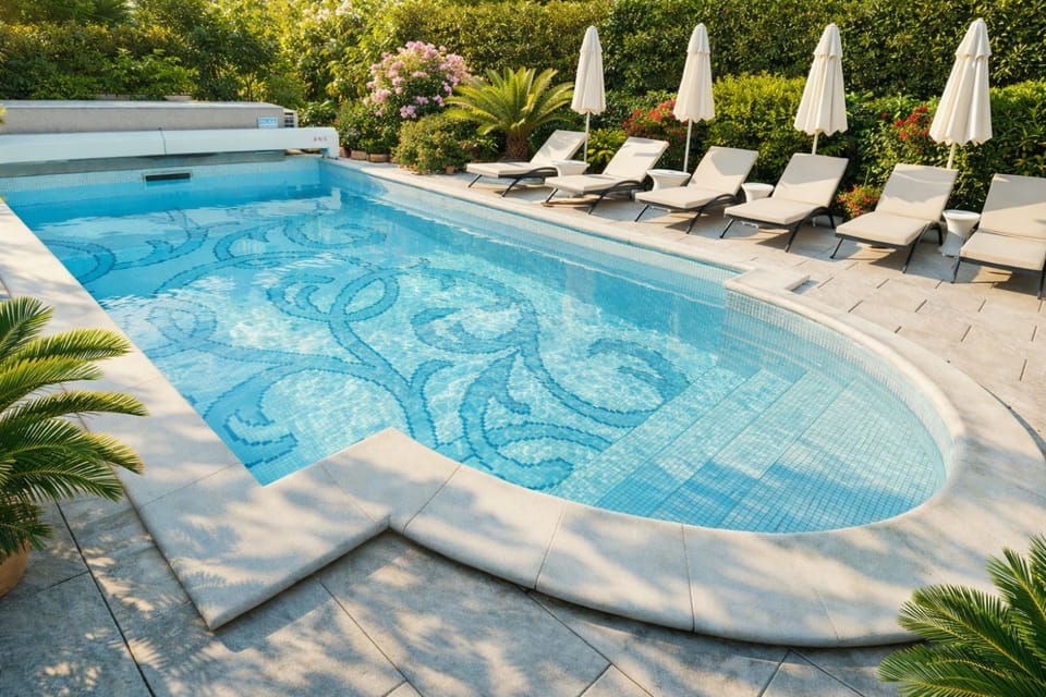 Garden, Swimming pool