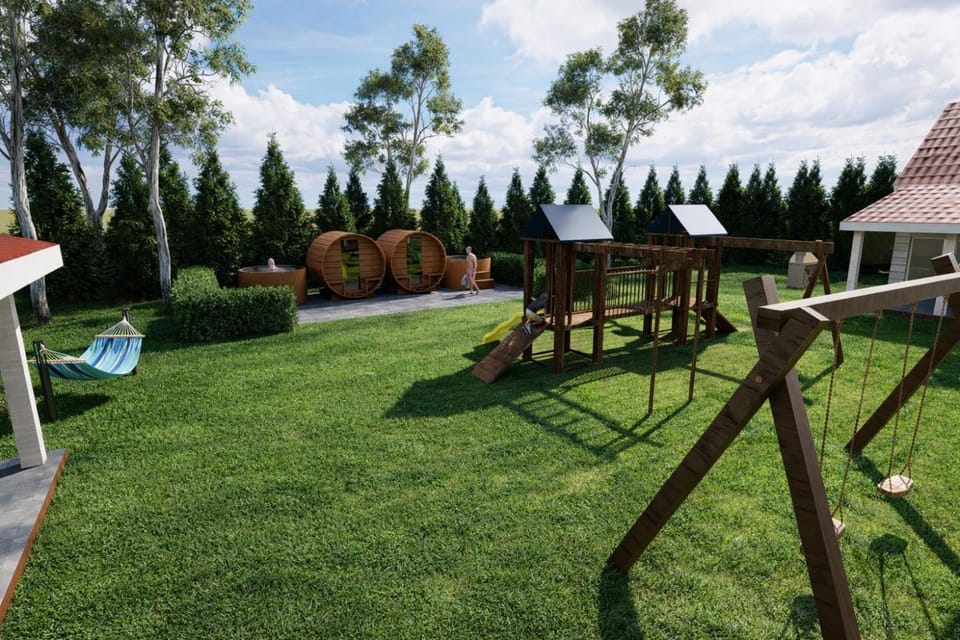 Mazurskie Wzgórze -Domki z basenem House in Lithuania