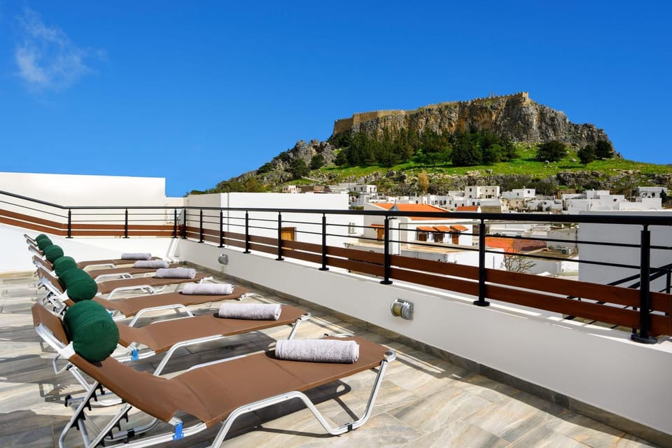 Day, Natural landscape, View (from property/room), Balcony/Terrace, sunbed