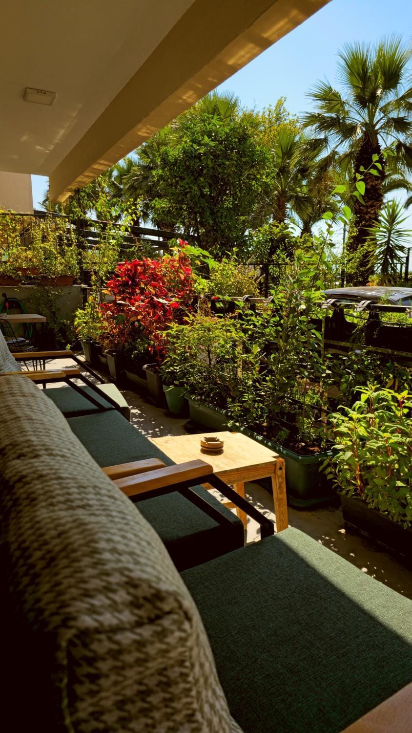 Property building, Patio, Garden, View (from property/room), Balcony/Terrace
