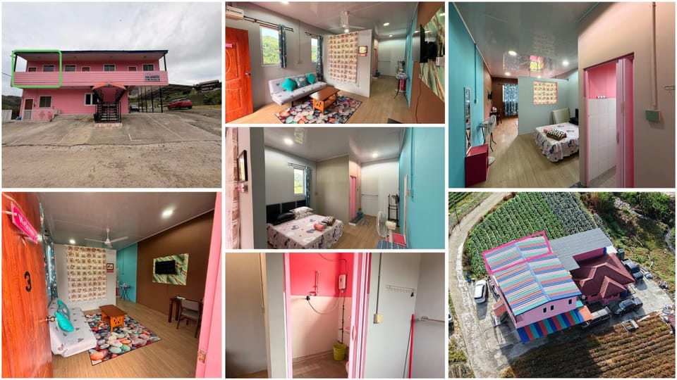Kundasang Pink Homestay Vacation rental in Sabah