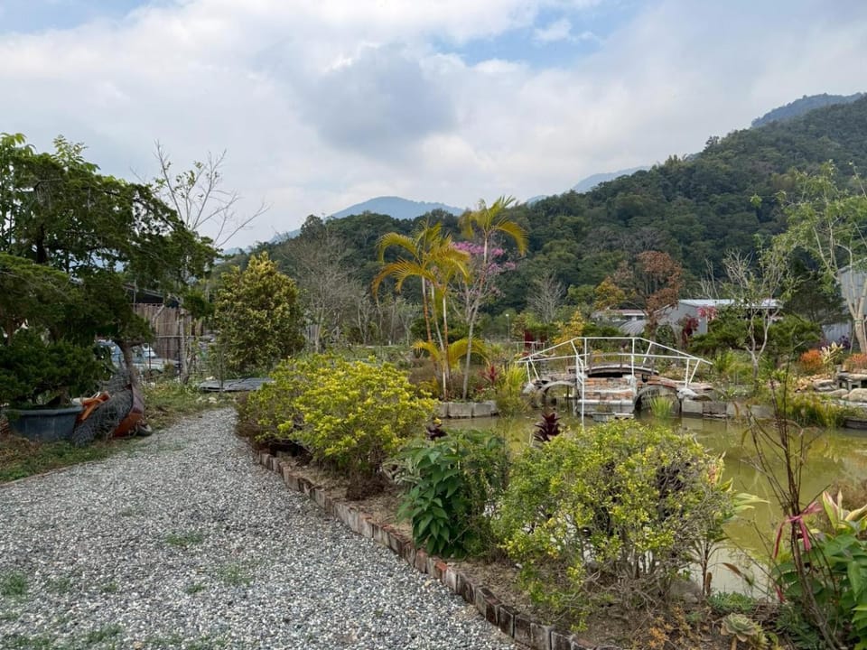 Natural landscape, Garden, Garden view, Mountain view