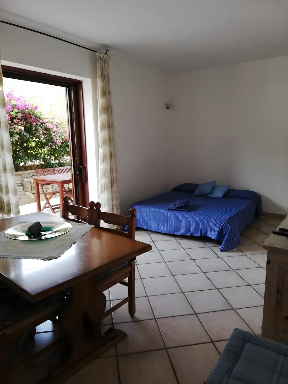 Property building, Living room, Bedroom