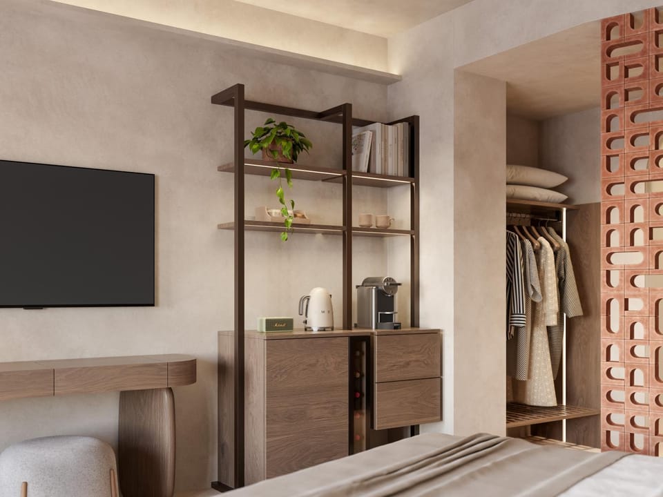 TV and multimedia, Coffee/tea facilities, wardrobe