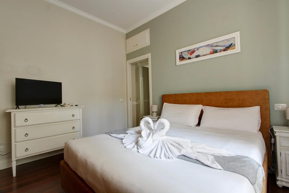 Bed, Photo of the whole room, Evening entertainment, towels