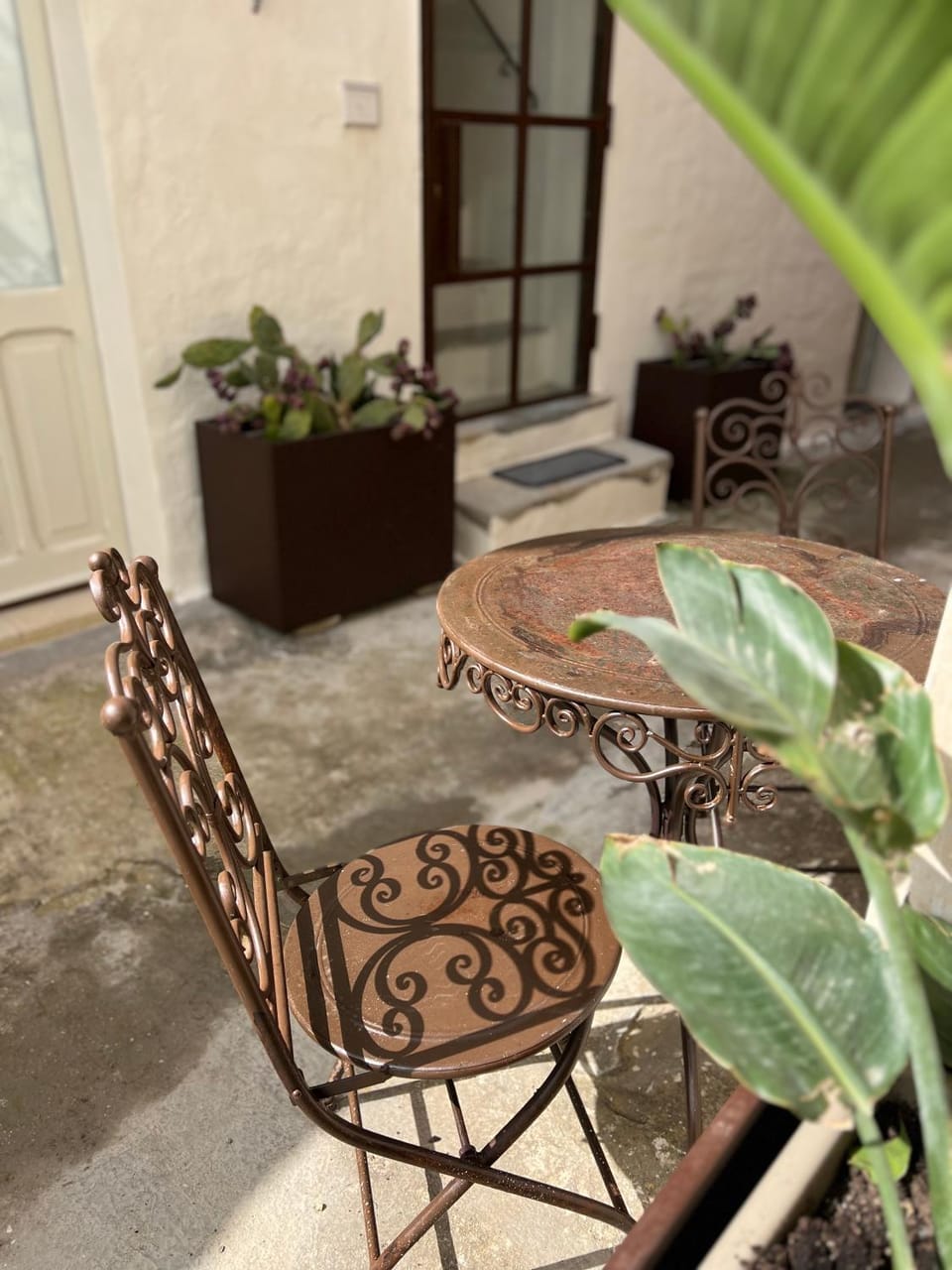 Patio, Day, Street view