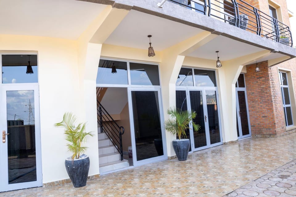 Property building, Patio, Facade/entrance, Day, View (from property/room), Balcony/Terrace