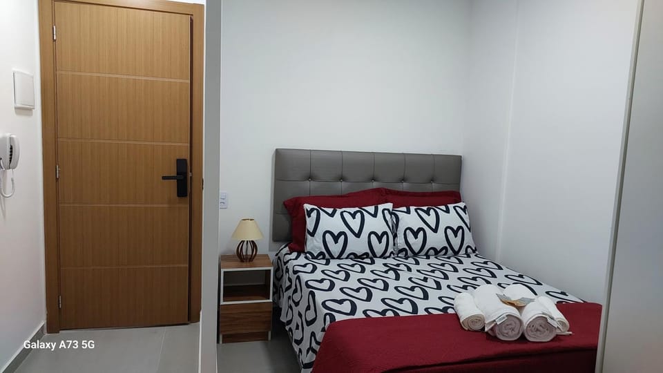 Bed, Photo of the whole room, Bedroom, towels, wardrobe