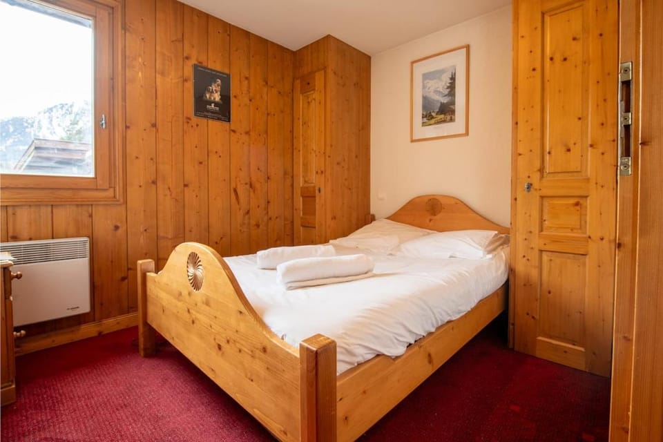 2 bedroom, balcony and parking near Bellevue lift Apartment in Les Houches