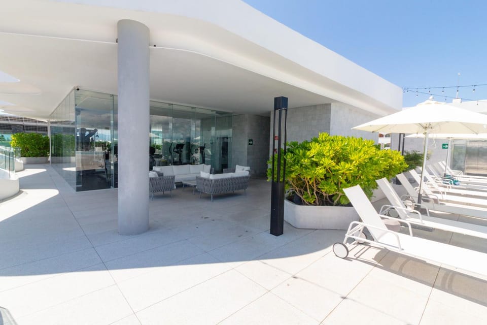 2 Rooms with luxury terrace ,Pool ,Gym ,in Marina 404 Apartment in Nuevo Vallarta