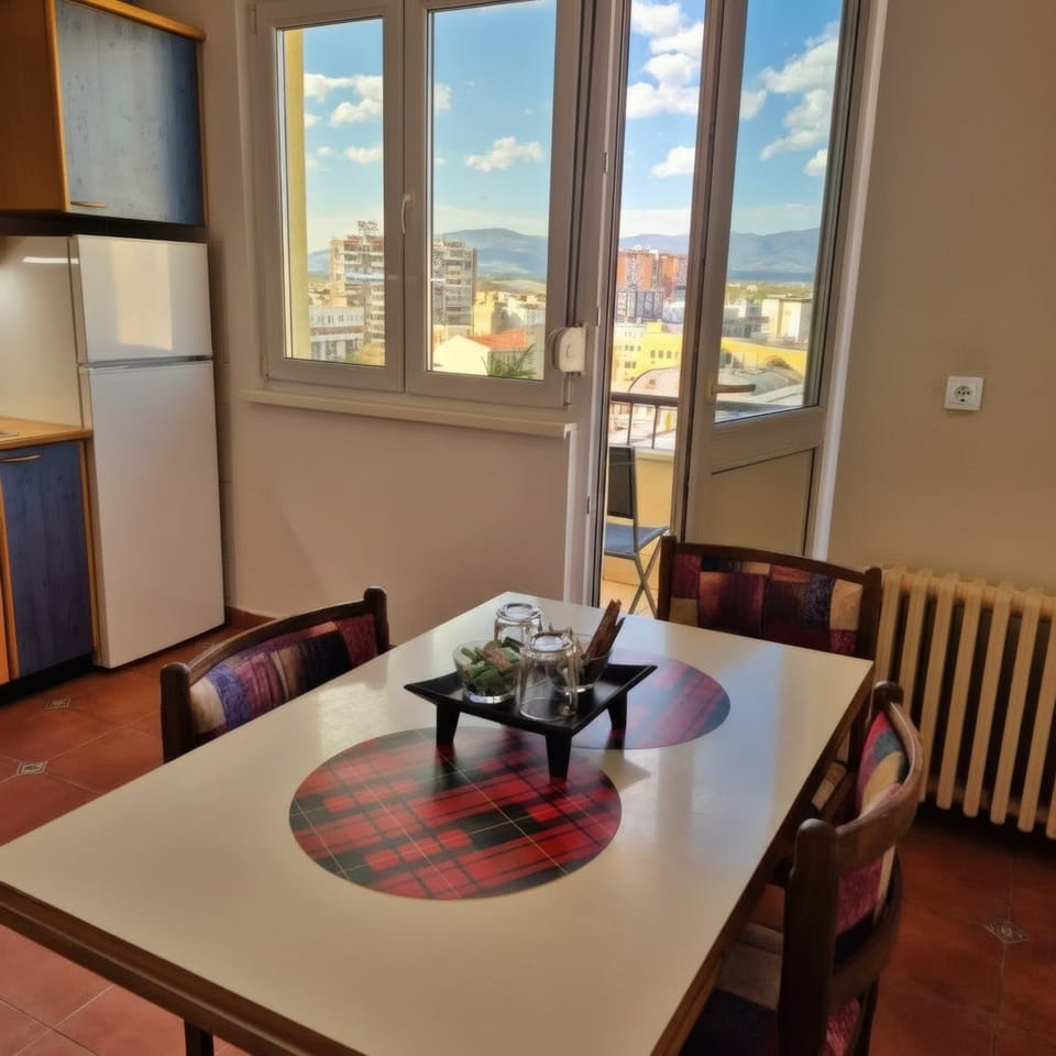 View (from property/room), Balcony/Terrace, Dining area, kitchen