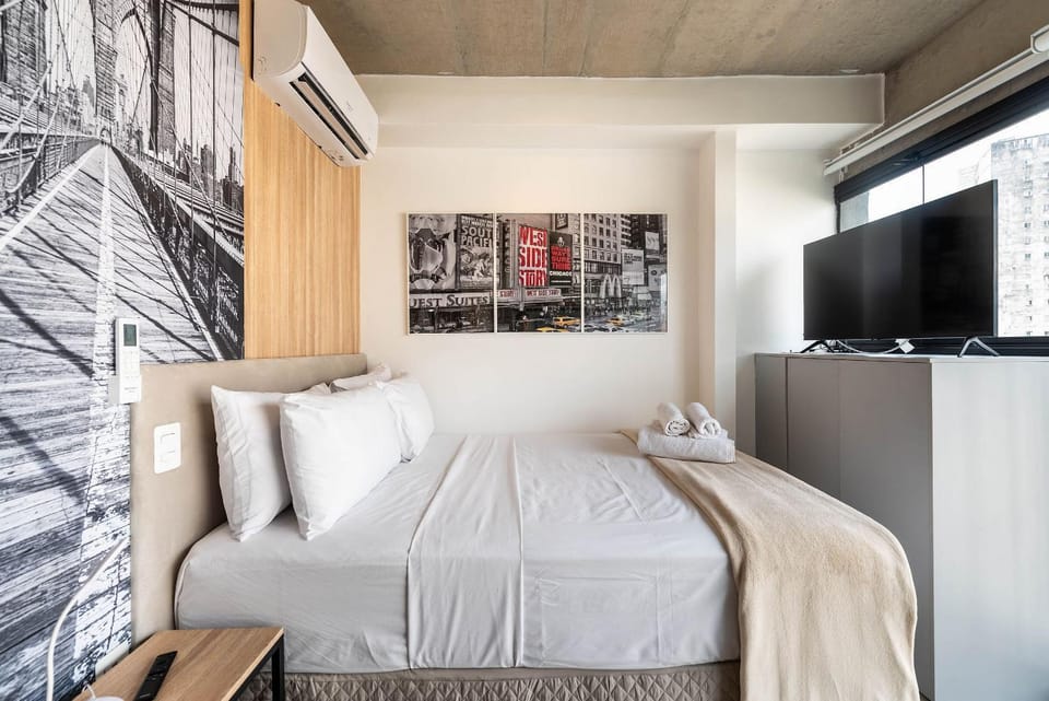 Modern Studio with Gym and View - VN1407 House in Sao Paulo City