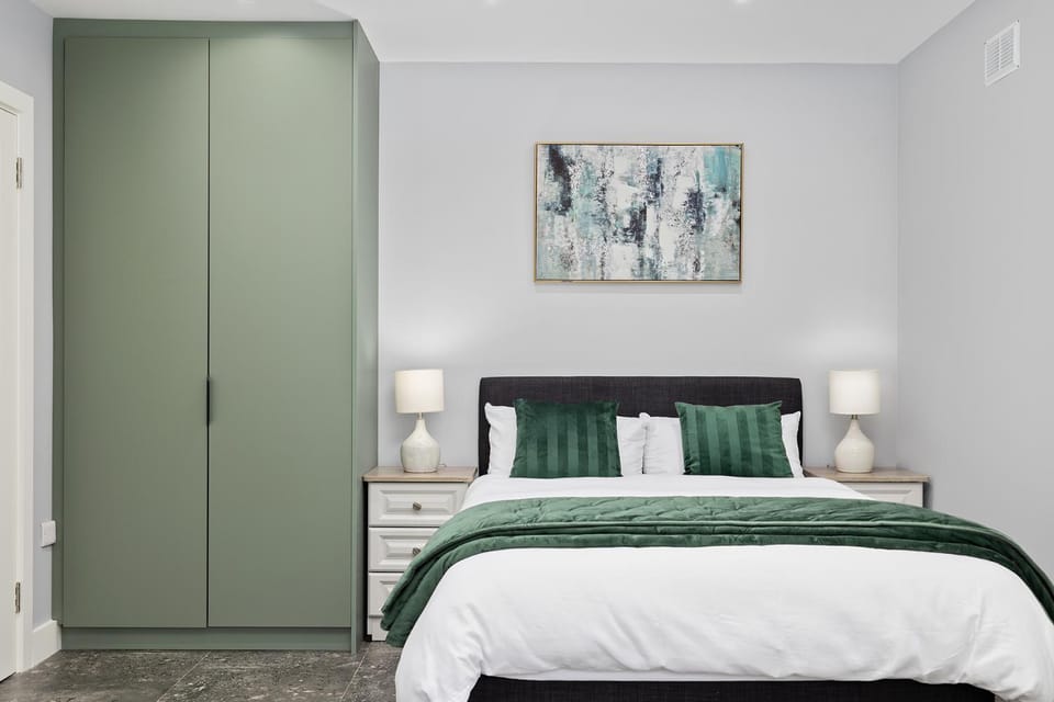 Bed, Bedroom, wardrobe