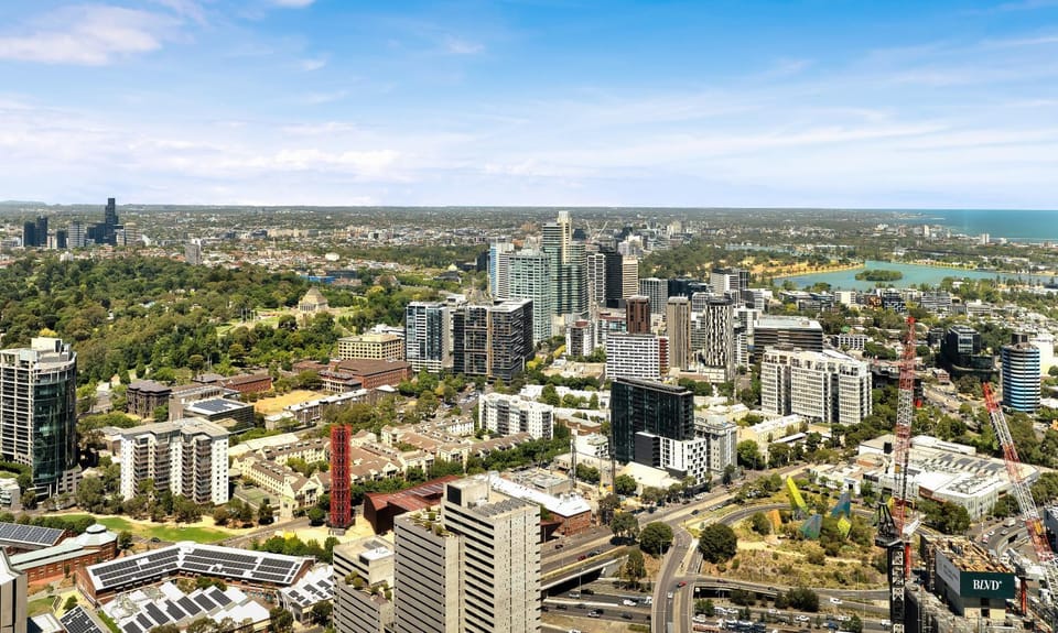Tallest Building Melbourne - Unbelievable Skyline & Ocean Views Apartment in Southbank