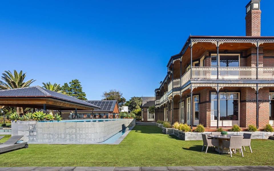 Property building, Pool view, Swimming pool