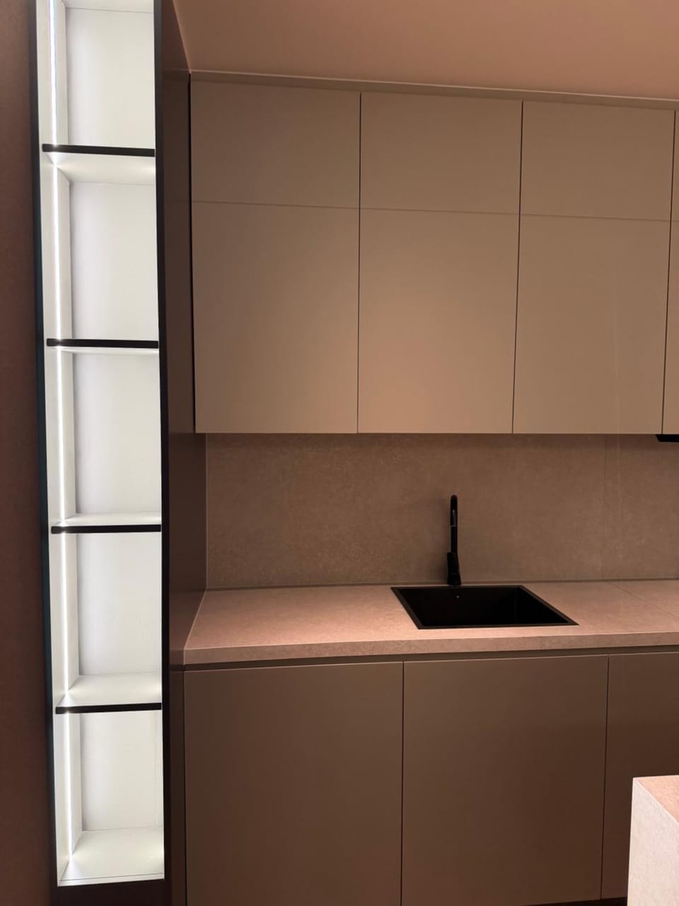 Kitchen or kitchenette, kitchen