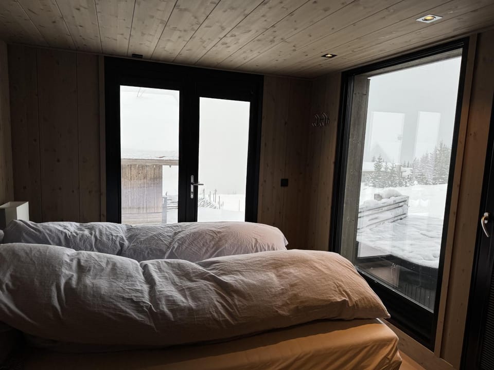 Bed, View (from property/room), Bedroom, Mountain view