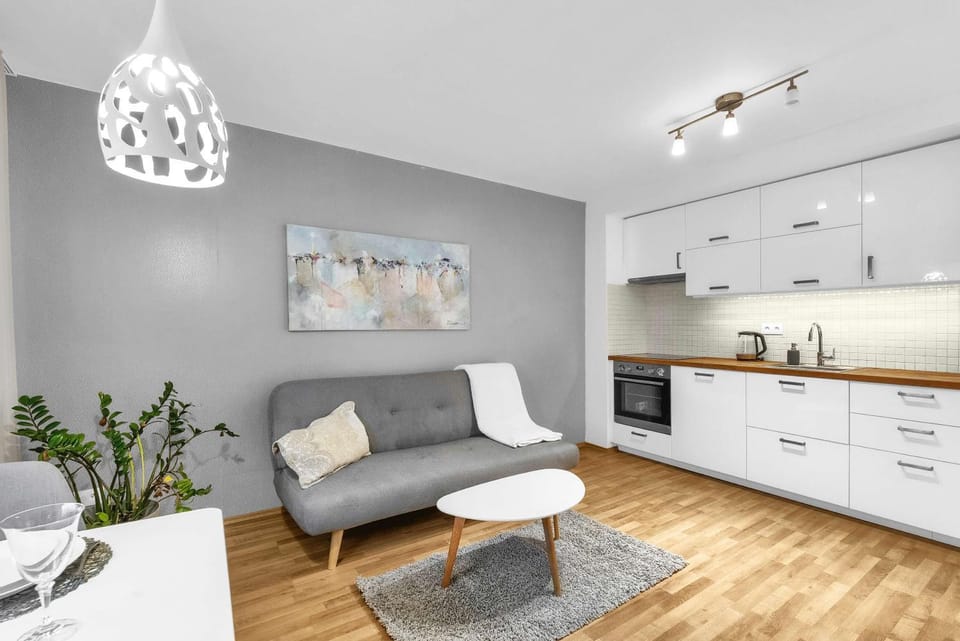 Kitchen or kitchenette, Living room, Seating area, Dining area, pet friendly, stove