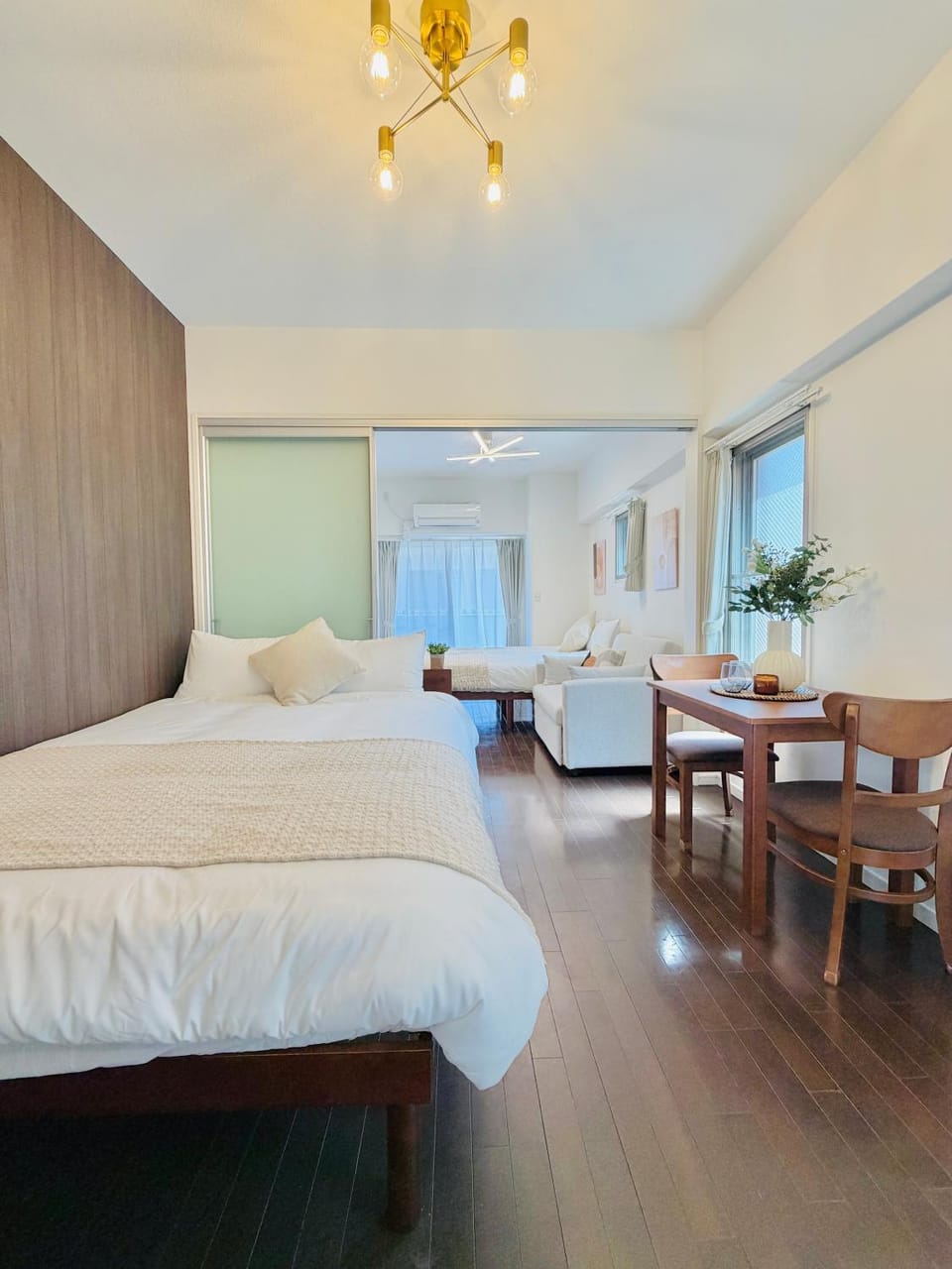 Living room, Bedroom