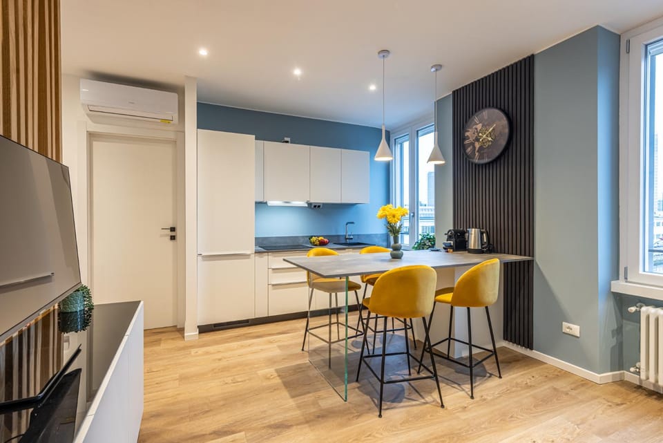 Alzaia 158 duplex vista Naviglio - Vesta Apartment in Milan