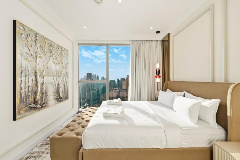 Ultra Luxury 4BR 7P Burj and Fountain View Apartment in Dubai