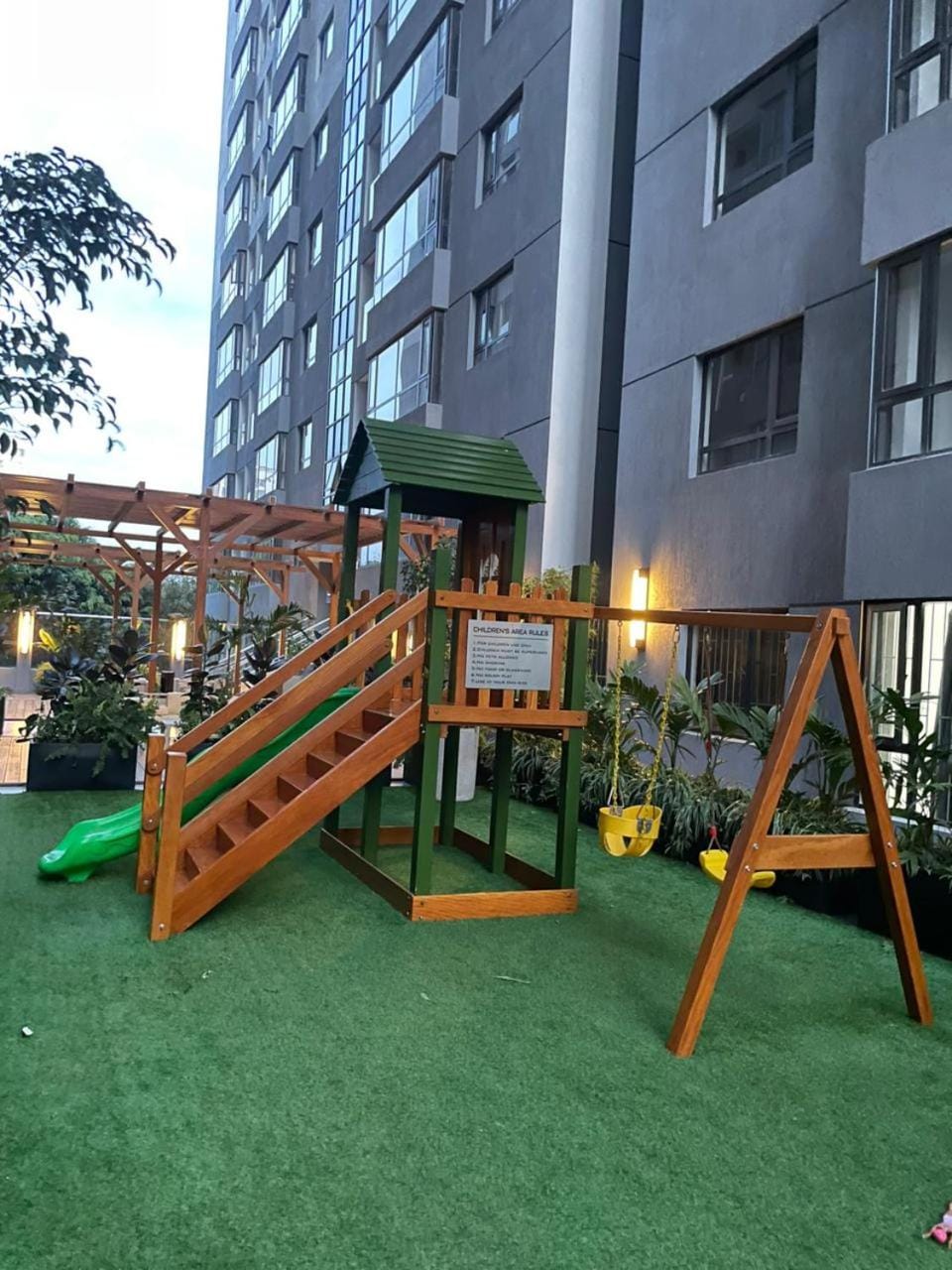 Property building, Children play ground
