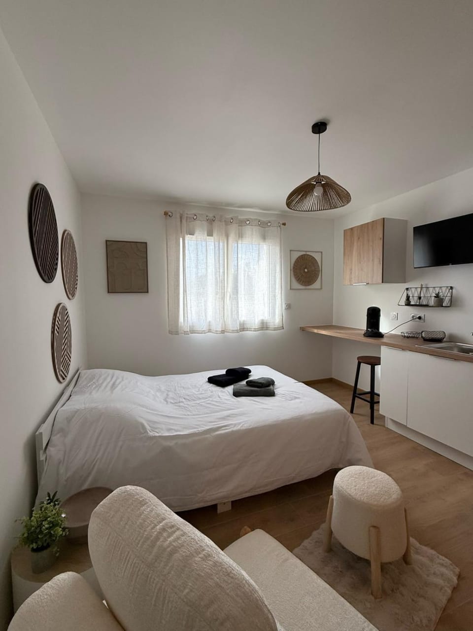 Studio moderne climatisé 20 min Bordeaux Apartment in Nouvelle-Aquitaine