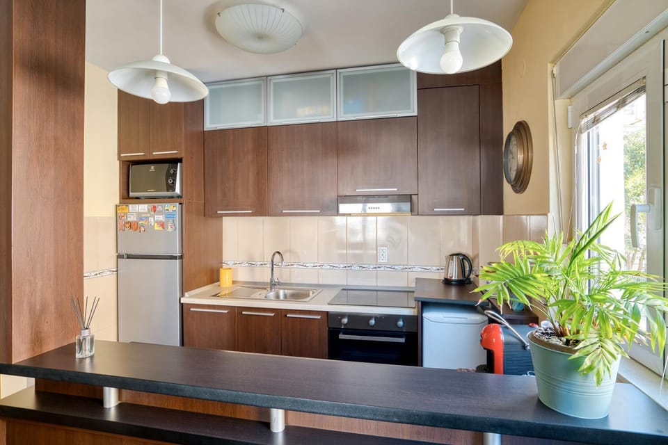 Kitchen or kitchenette, dishwasher, oven, stove