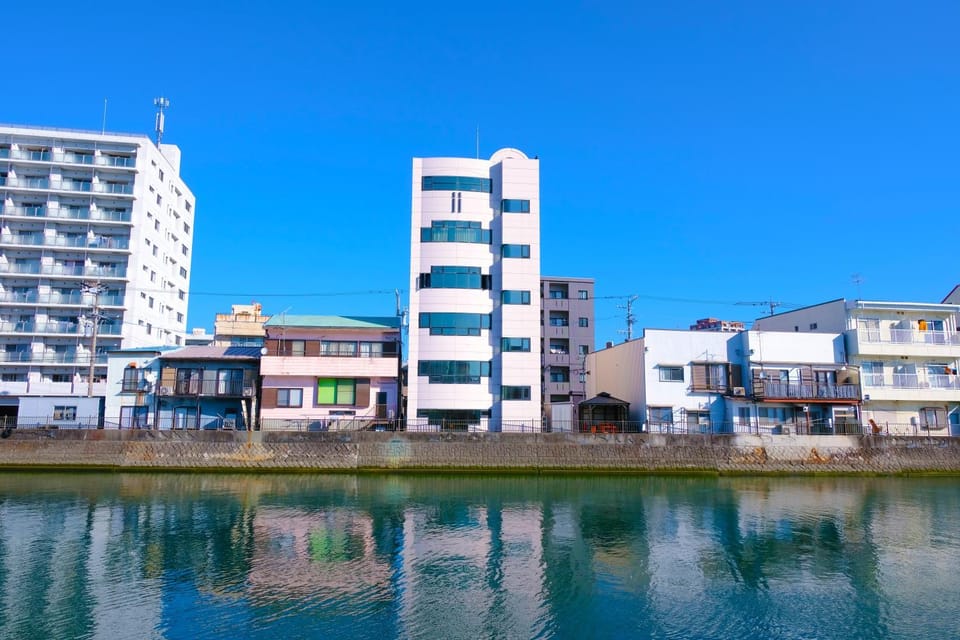 Property building, Day, Lake view