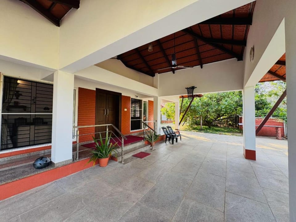 Patio, Day, Garden view
