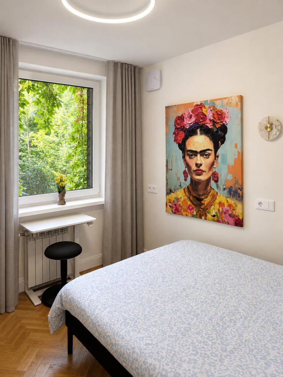 Bed, Bedroom