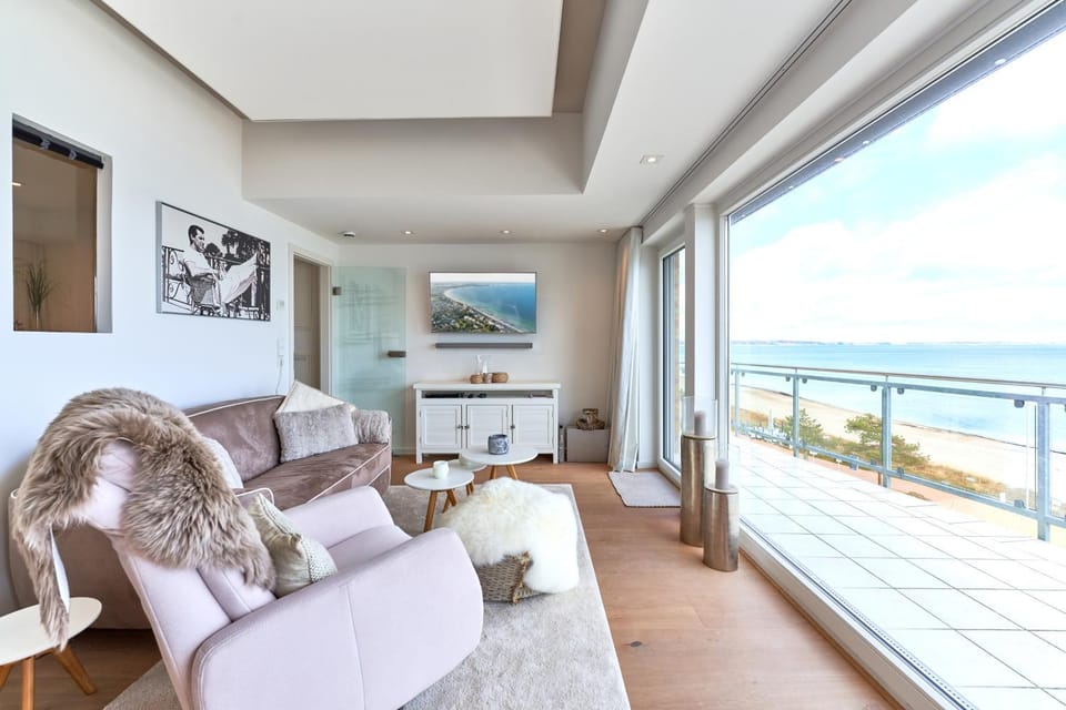 Sea View Suite - Ferienwohnung mit Meerblick inklusive Bettwäsche, Handtücher und Kurabgabe Apartment in Scharbeutz