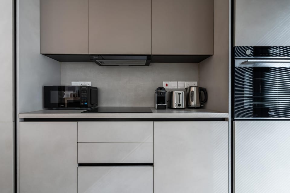 Kitchen or kitchenette, kitchen