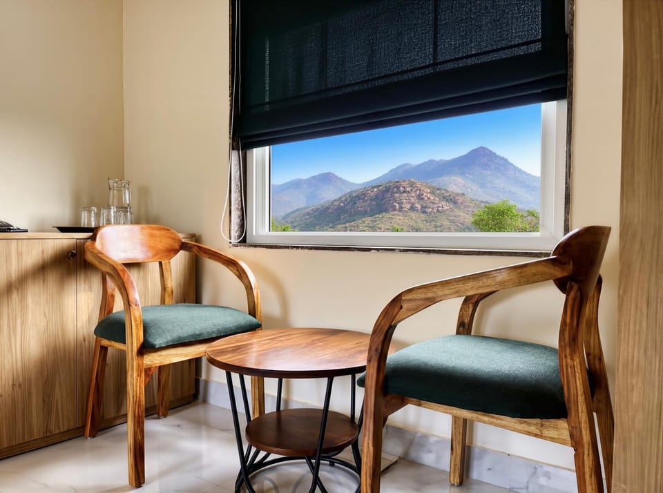 Seating area, Mountain view