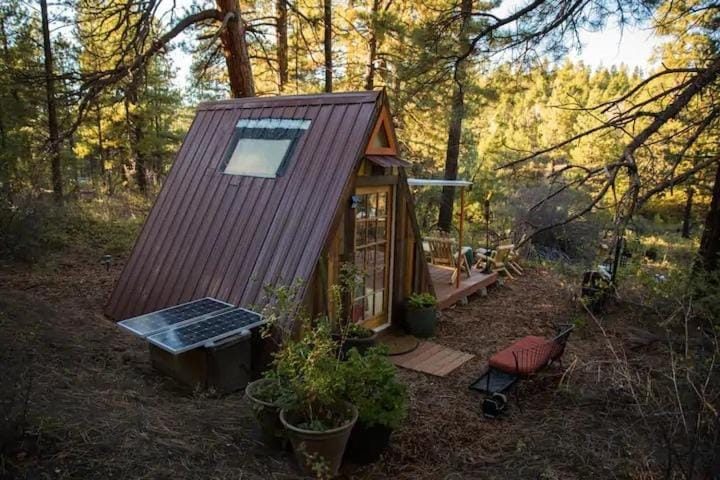 Convertible A-Frame Glamping Cabin Zion National Park Cabin in Zion National Park