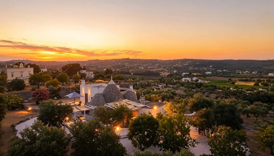 Property building, Nearby landmark, Natural landscape, Bird's eye view, Sunrise, Sunset