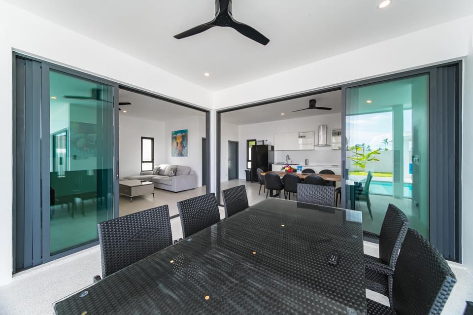See 18 - 3BR Private Pool Villa 900 m SilverBeach by MO Estate Villa in Ko Samui