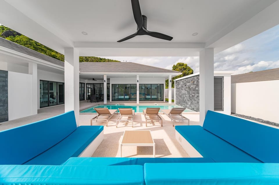 See 18 - 3BR Private Pool Villa 900 m SilverBeach by MO Estate Villa in Ko Samui