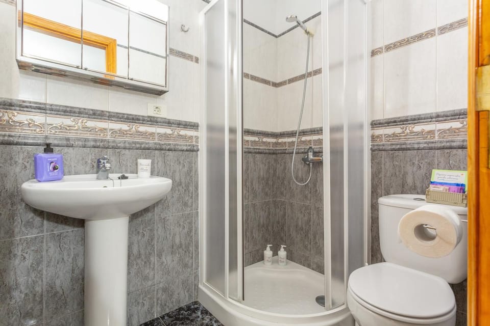 Bathroom, Living room