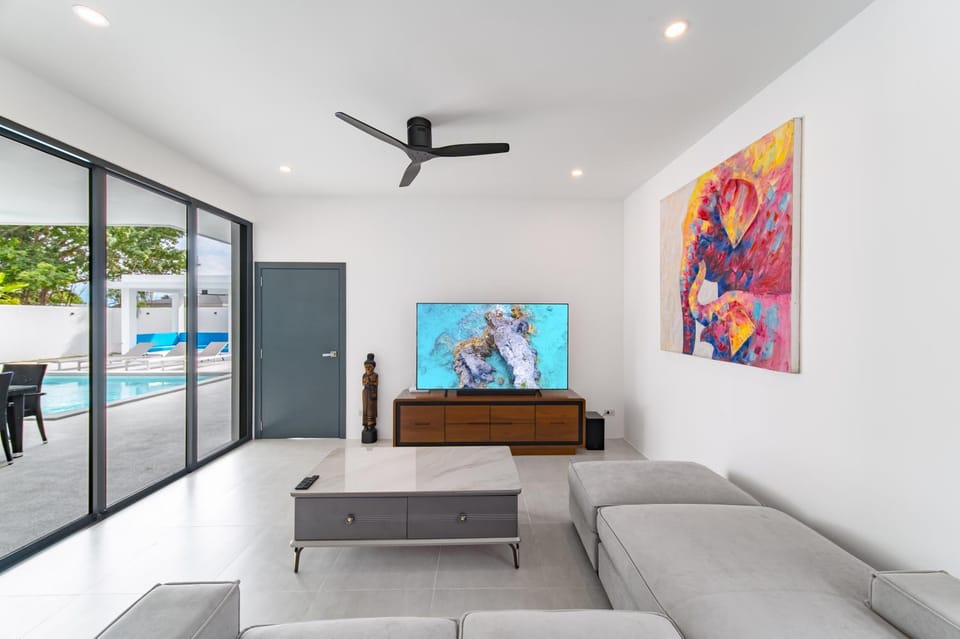 See 22 - 3BR Private Pool Villa 900 m SilverBeach by MO Estate Villa in Ko Samui