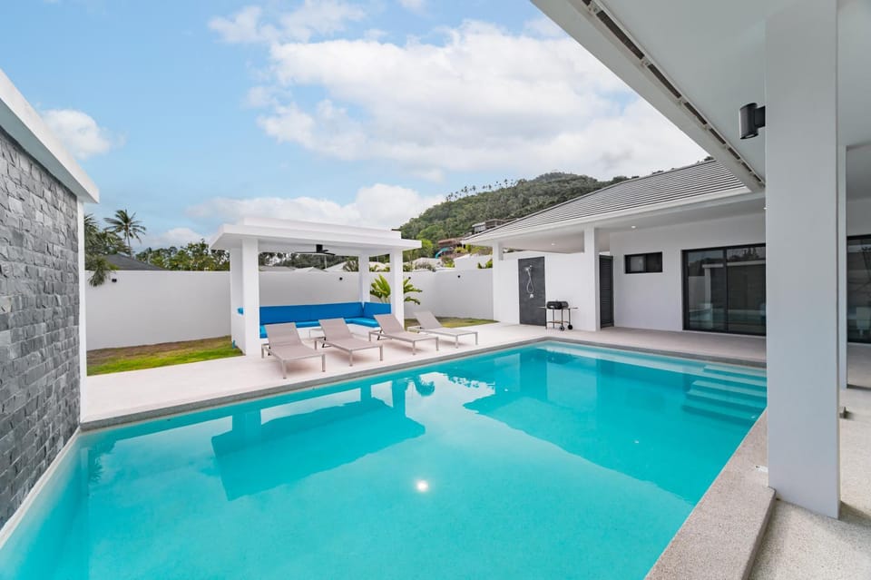 See 22 - 3BR Private Pool Villa 900 m SilverBeach by MO Estate Villa in Ko Samui