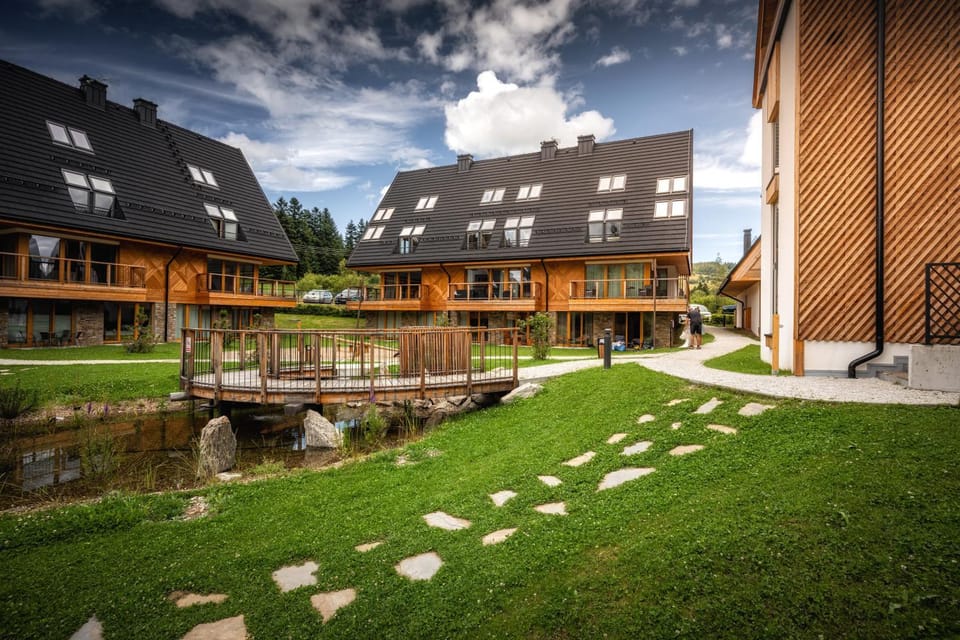Property building, Garden view