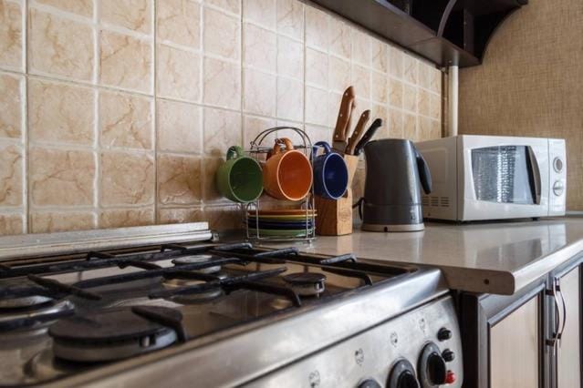 Kitchen or kitchenette, Decorative detail