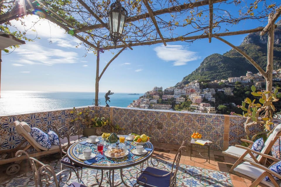 Patio, Day, Natural landscape, View (from property/room), Balcony/Terrace, Sea view
